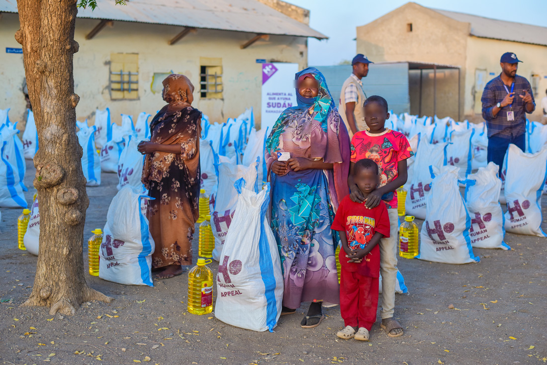 Distribution of food parcels in Sudan by Human Appeal Spain - 2026