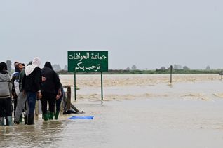 Emergencia por lluvias en Ksar el-Kebir, Marruecos