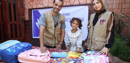"Vuelta al cole" en Gaza