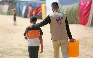 Agua potable para Gaza