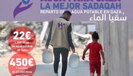 Agua para Gaza - La mejor sadaqah