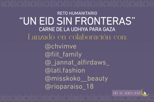 Reto "UN EID SIN FRONTERAS" - Carne de la Udhiya para Gaza