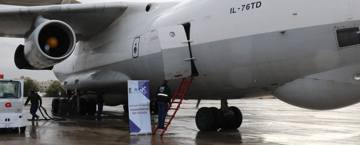 Aviones cargados con toneladas de ayuda para Gaza