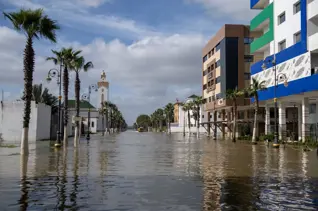 Emergencia por lluvias en Ksar el-Kebir, Marruecos