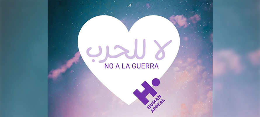 La mejor ayuda humanitaria es el No a la guerra