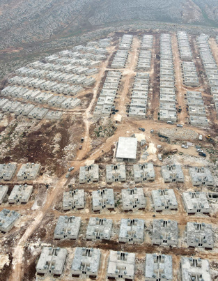 1000 viviendas para desplazados de Siria, tras el terremoto