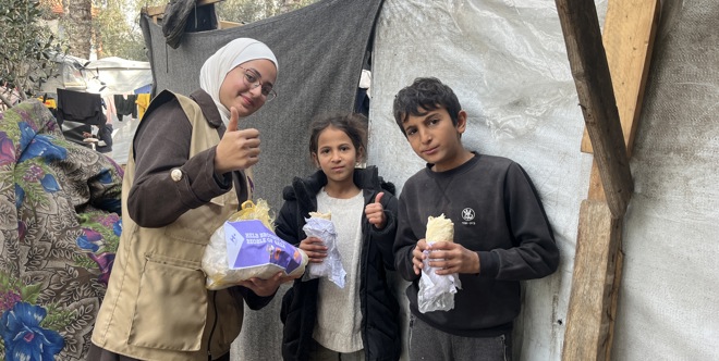 Falafel para Gaza - Alimentemos a la gente de Gaza