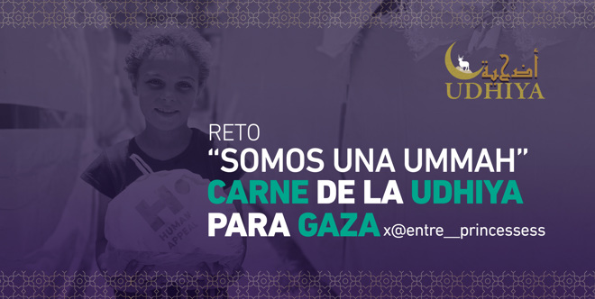 Reto "SOMOS UNA UMMAH" - Carne de la Udhiya para Gaza