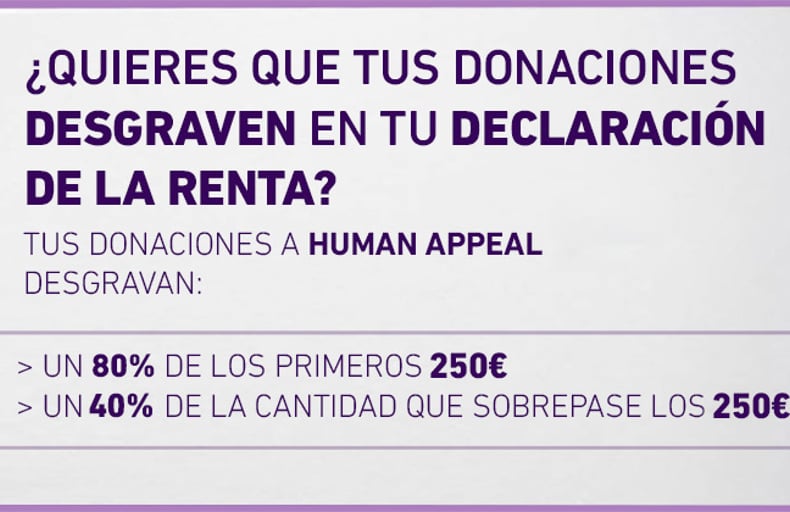 tus donaciones desgravan modelo 182