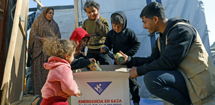 Fondo Alimenta al que ayuna - packs de alimentos