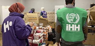 1er gran reparto alimentos y kits de higiene Invierno 2021