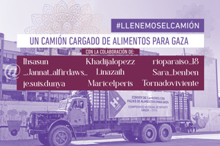 Reto #Llenemoselcamión - Un camión de alimentos para Gaza