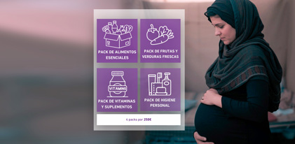 "Alimenta a una madre, salva dos vidas" - Ayuda a mujeres embarazadas en Gaza