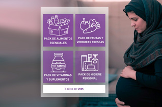 "Alimenta a una madre, salva dos vidas" - Ayuda a mujeres embarazadas en Gaza