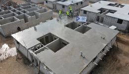 Pueblo Human Appeal - Construye casas de obra en Siria