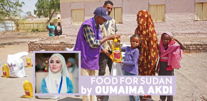 Challenge Food for Sudan | حملة الإغاثة في السودان| Emergencia en Sudán by Oumaima Akdi