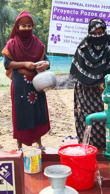 Construye un pozo en Bangladesh