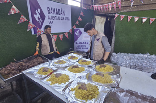 Planner de Ramadán 2026 + iftar caliente en Gaza