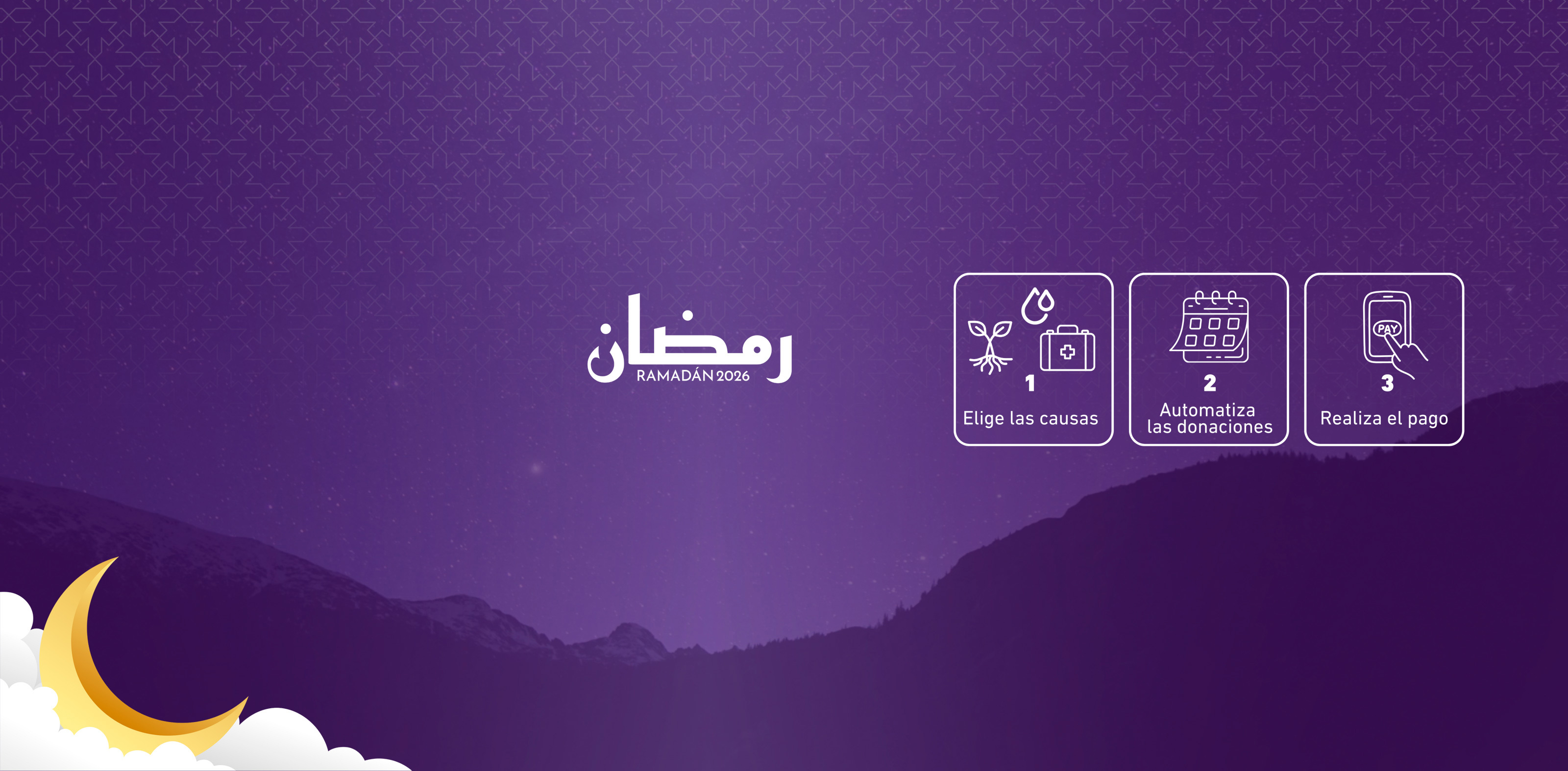 Mis 30 noches de Ramadán - automatiza tus donaciones