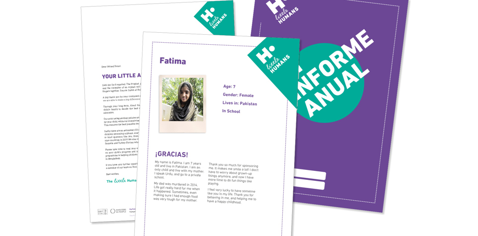 Apadrina a un huérfano - Paso 2