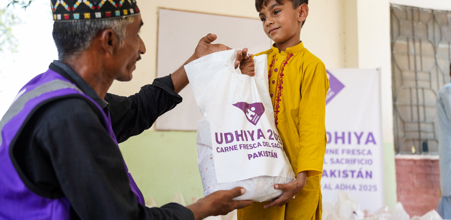 Tu Udhiya para Pakistán (1/7 de vaca)