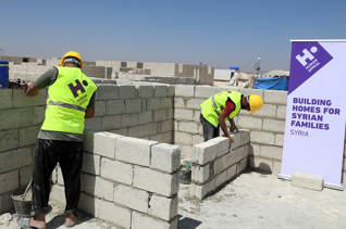Construye una casa de obra en Siria