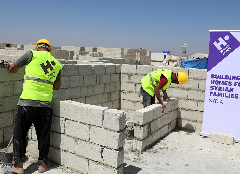 Construye una casa de obra en Siria