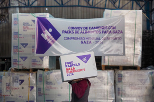 Reto #Llenemoselcamión - Un camión de alimentos para Gaza