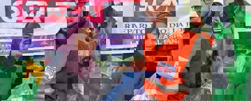 Camiones cargados con medicinas para Gaza