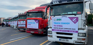 Forma parte de la gran caravana solidaria a Siria