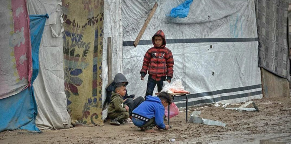 Invierno emergencia en Gaza y otros países