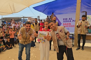 Fondo Regalo y fiesta del Eid al-Adha en Gaza