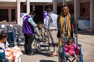 Sillas de ruedas para Yemen