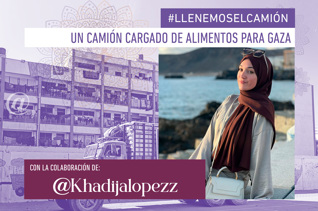 Reto #Llenemoselcamión - Un camión de alimentos para Gaza